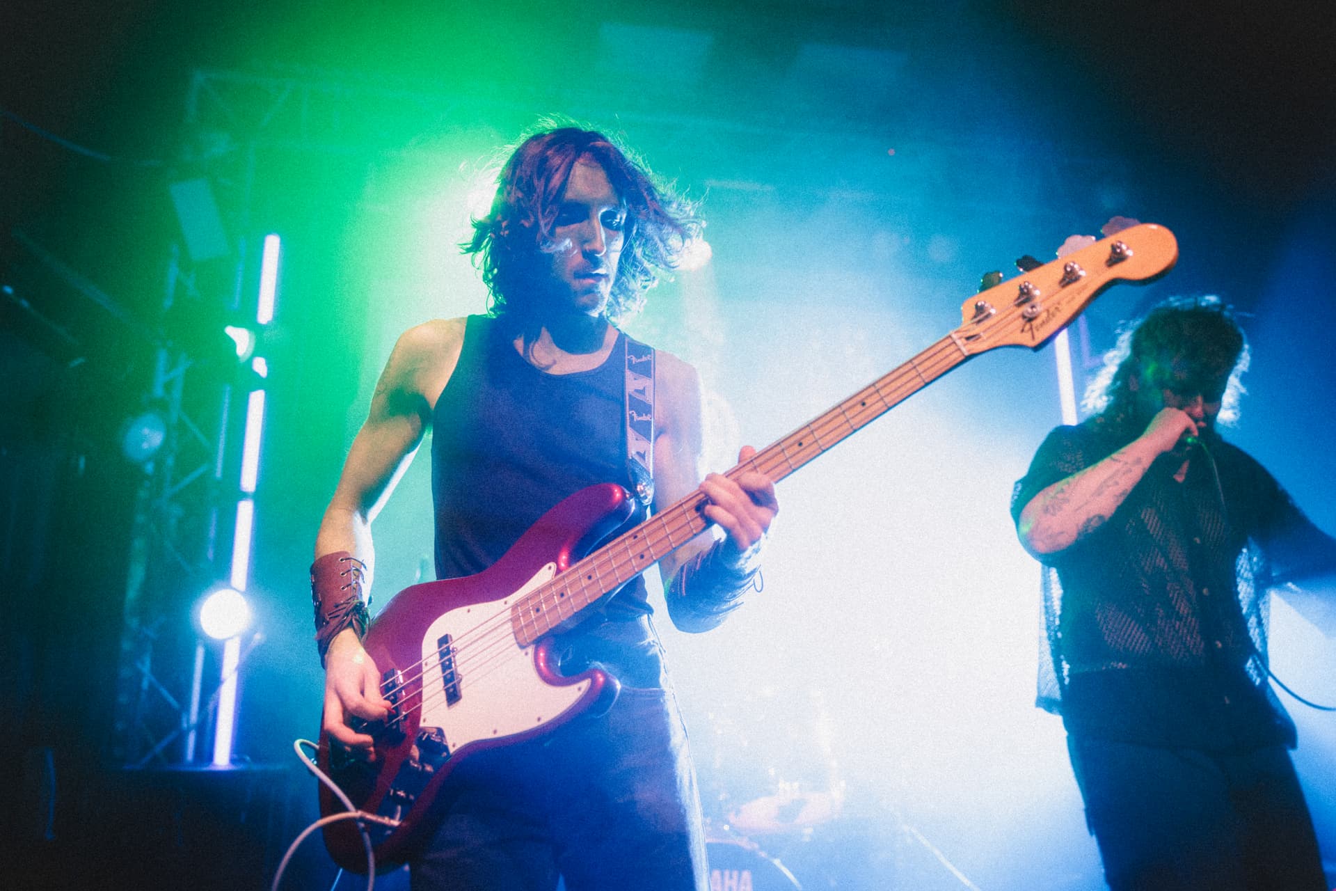 Taylor on bass