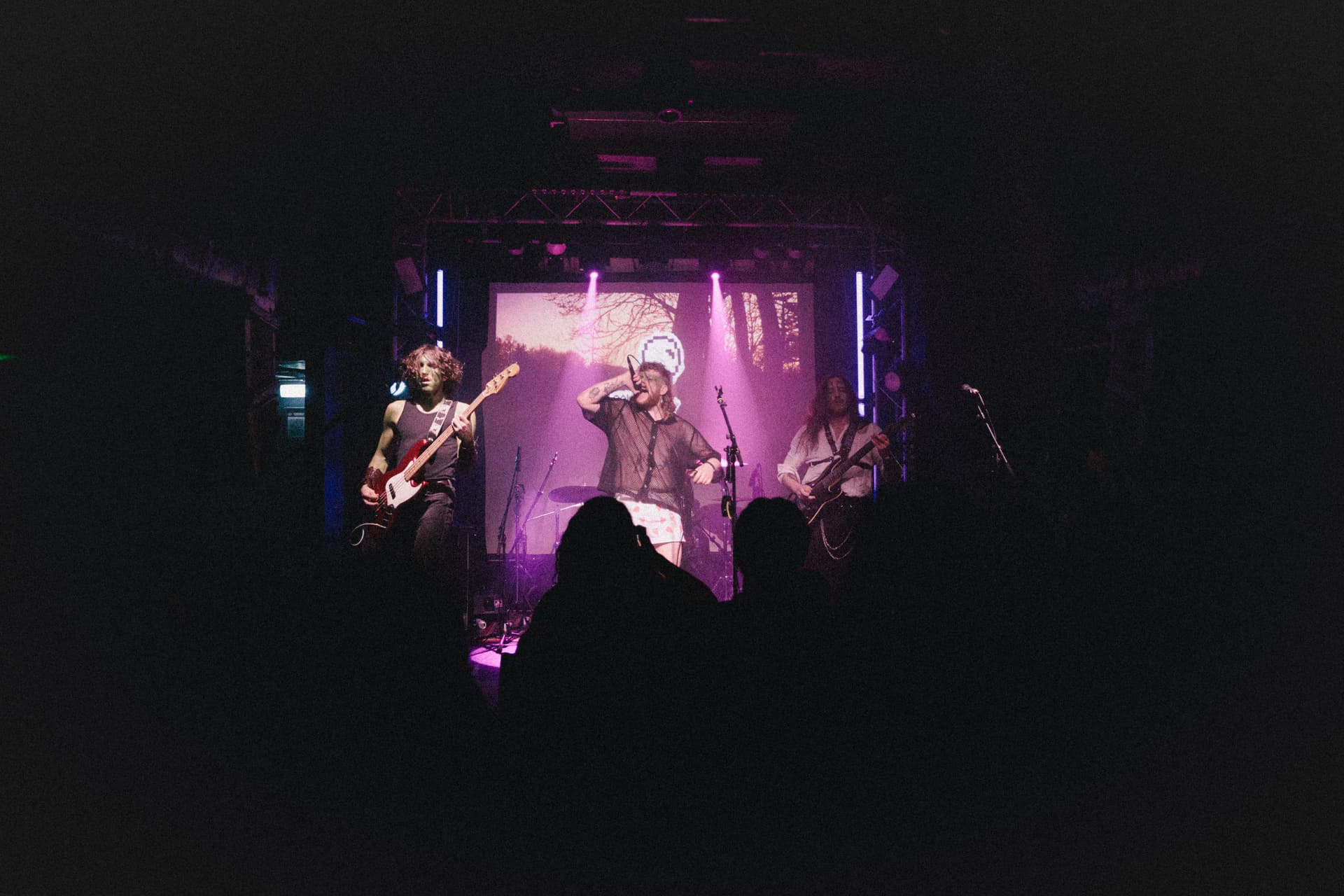 Full band at Thekla